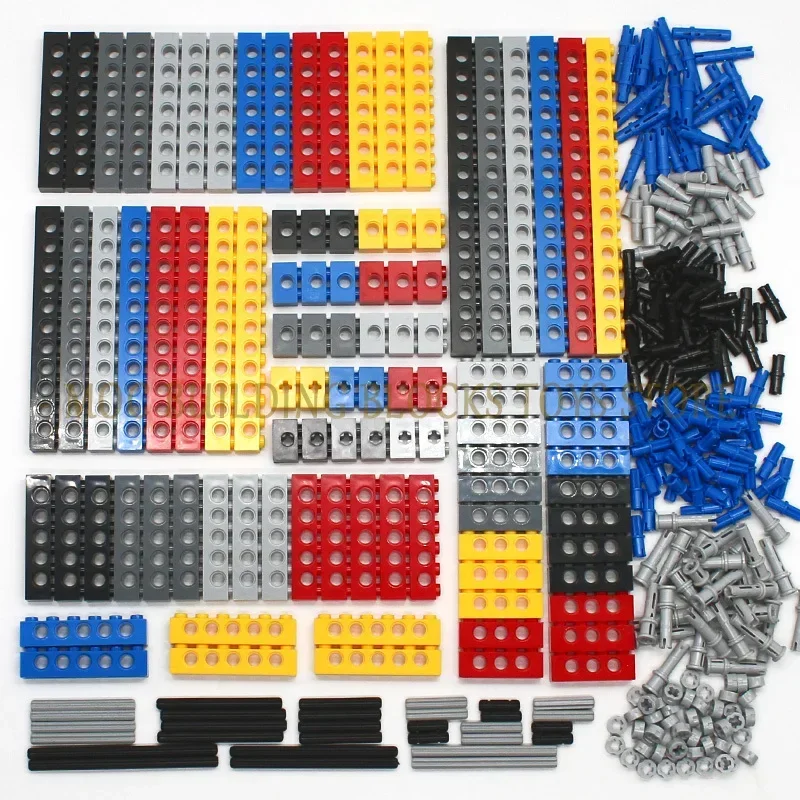 Lego Set Creator - การวิเคราะห์ชิ้นส่วนอาคารจํานวนมาก MOC อิฐหนา 6 สีผสมอุปกรณ์เสริม Studded