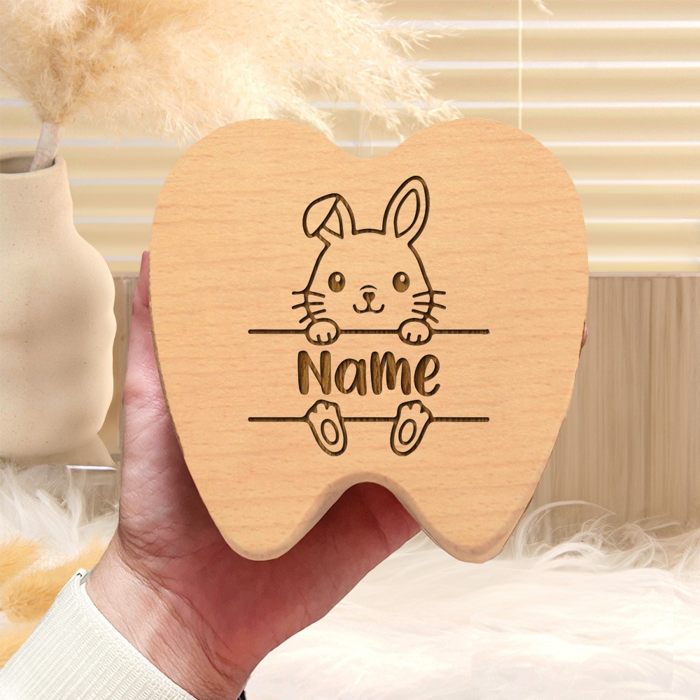 Baby Keepsake Box - กล่องใส่ฟันน้ำนมเด็ก กล่องเก็บฟันน้ำนม ของขวัญสำหรับเด็กแรกเกิด ของขวัญวันเกิดเด็ก