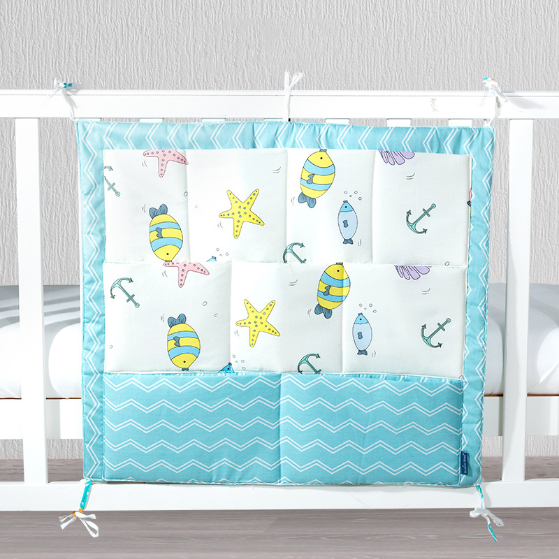 Baby Nursery Quilts - เด็กทารกฝ้ายใหม่เตียงแขวนเก็บกระเป๋าทารกแรกเกิดเปลผ้าอ้อมของเล่นผ้าอ้อมกระเป๋าสำหรับBabyชุดเครื่องนอน 50*60 ซม.