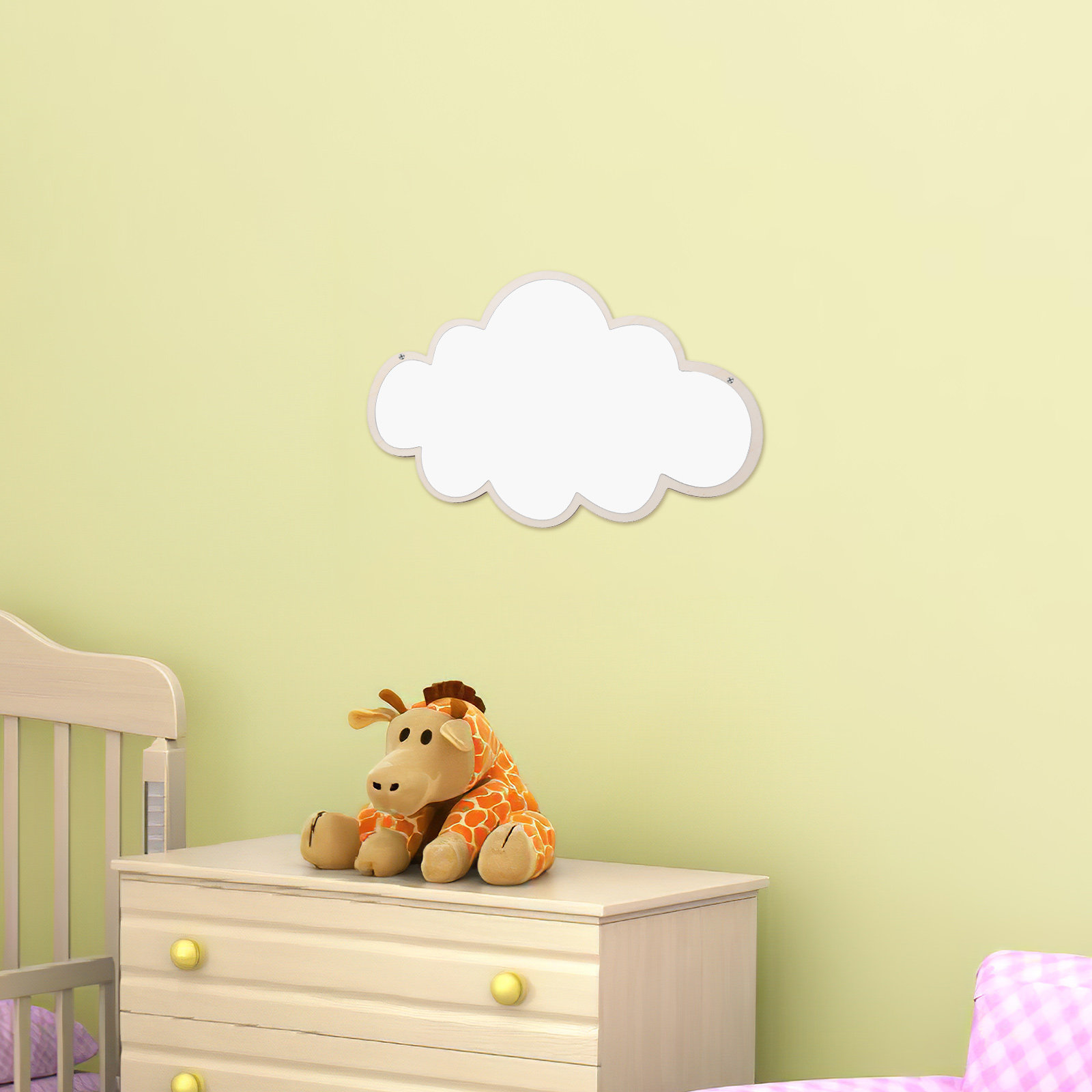 กระจกนิรภัยสำหรับเด็กแบบนอร์ดิ - Baby Nursery Mirror บทวิจารณ์และราคา