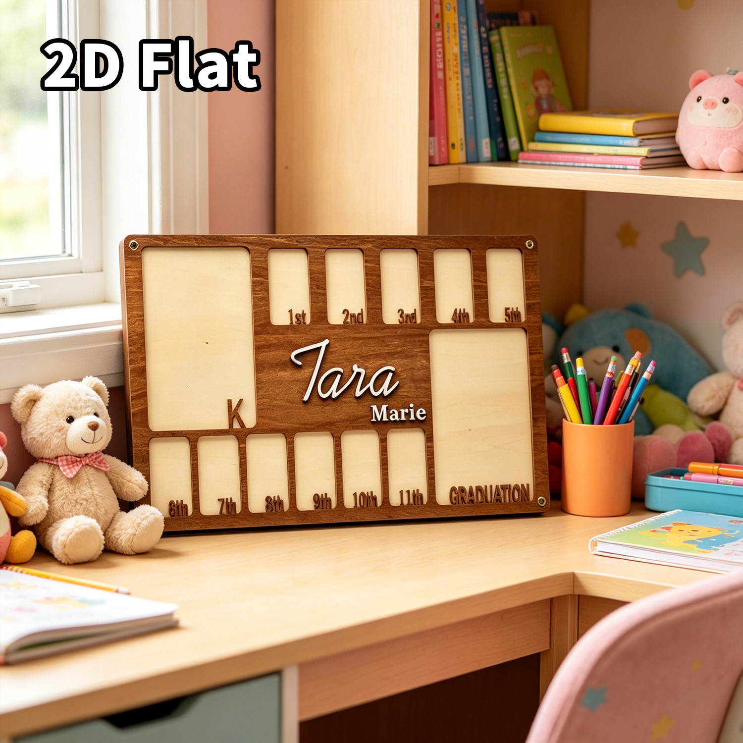 กรอบรูปไม้แบบกำหนดเอง 1 ชิ้น ป - Baby Nursery Room บทวิจารณ์และราคา
