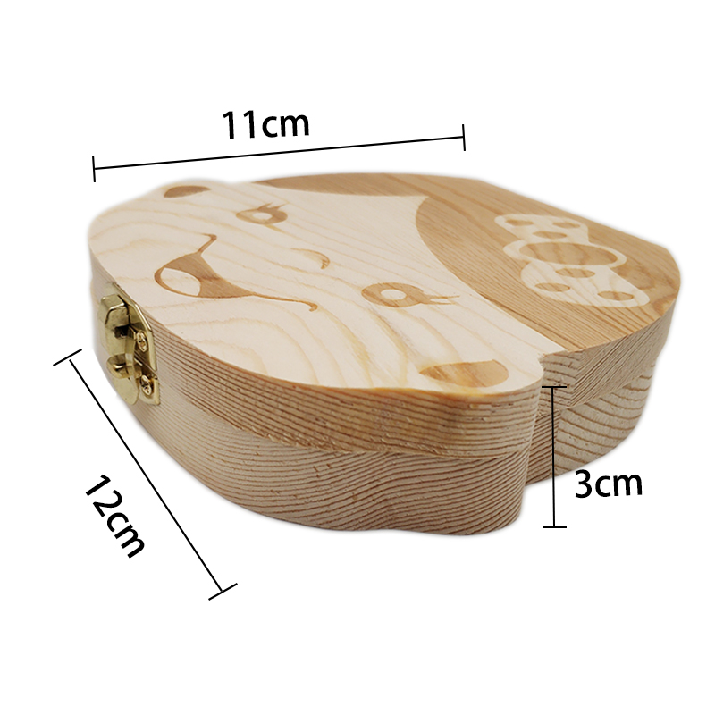 กล่องเก็บฟันน้ำนมเด็ก ทำจากไม้ - Baby Keepsake Box บทวิจารณ์และราคา