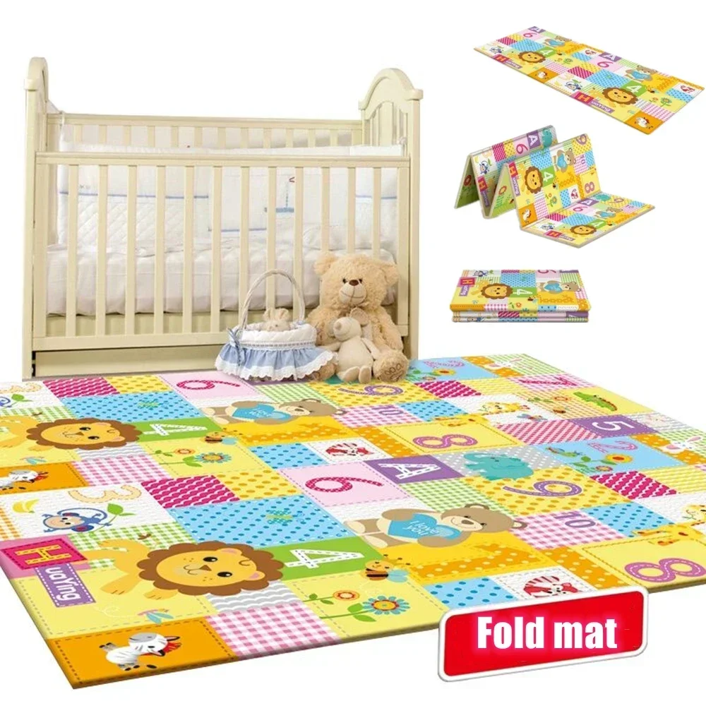 เสื่อเล่นเด็กแบบพับได้ปลอดสารพ - Baby Nursery Game บทวิจารณ์และราคา
