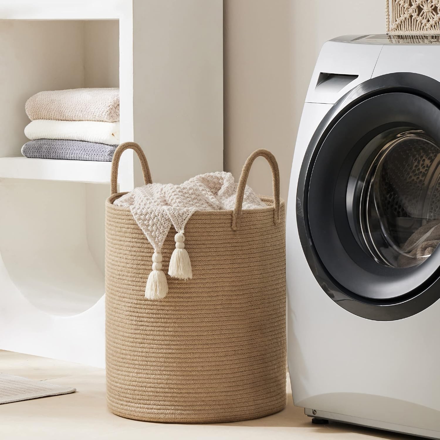 ตะกร้าเก็บของขนาดใหญ่ทรงสูง ตะ - Baby Nursery Basket บทวิจารณ์และราคา