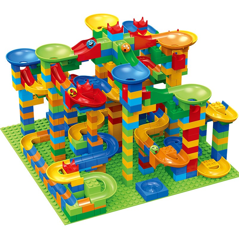84-504PCS Marble Race Run Bloc - Lego Set Creator บทวิจารณ์และราคา