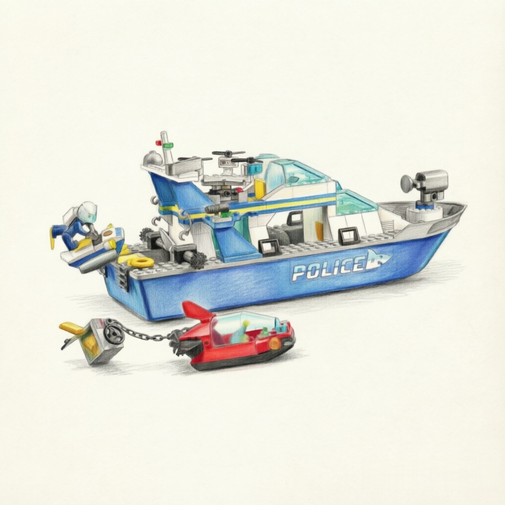 ชุดตัวต่อซิตี้ซีรีส์ เรือตรวจก - Lego Set Creator บทวิจารณ์และราคา