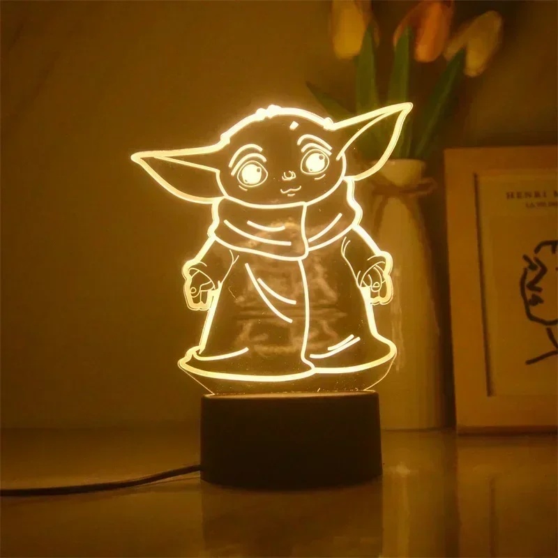 โคมไฟการ์ตูนอนิเมะ 3 มิติ โยวด - Baby Yoda Nursery บทวิจารณ์และราคา