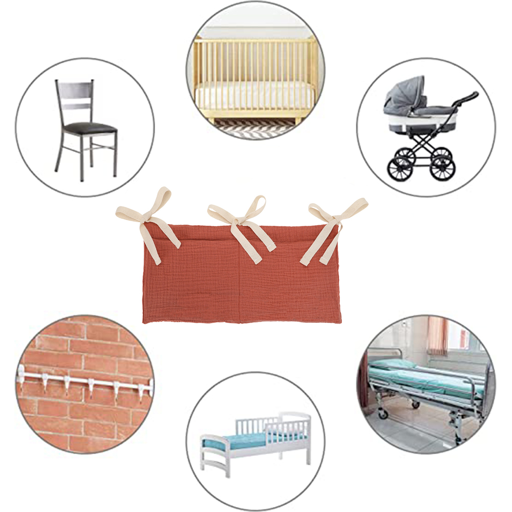 Baby Crib Organizer Cot Caddy  - Baby Nursery Game บทวิจารณ์และราคา