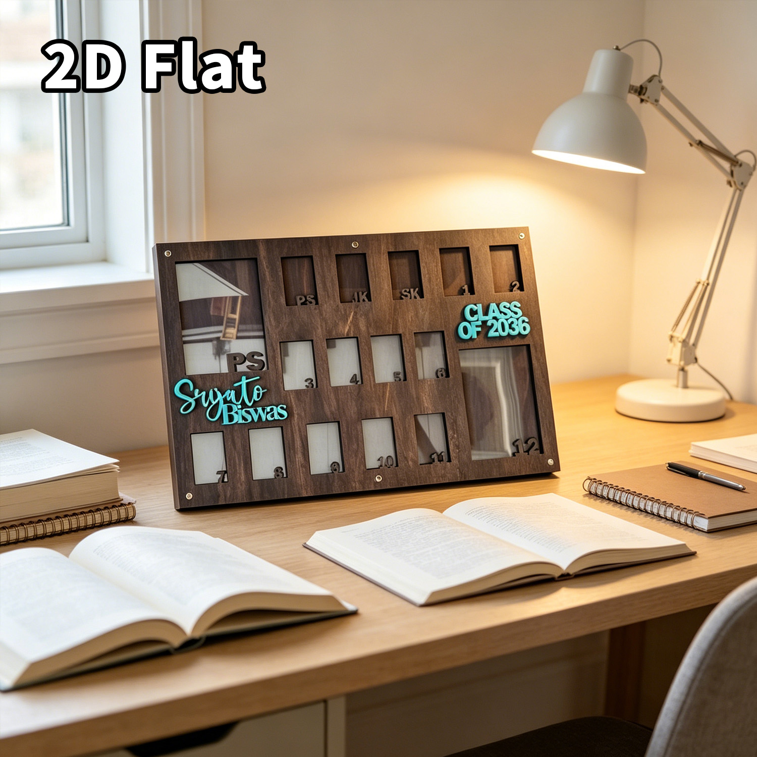 กรอบรูปไม้แบบกำหนดเอง 1 ชิ้น ป - Baby Nursery Room บทวิจารณ์และราคา