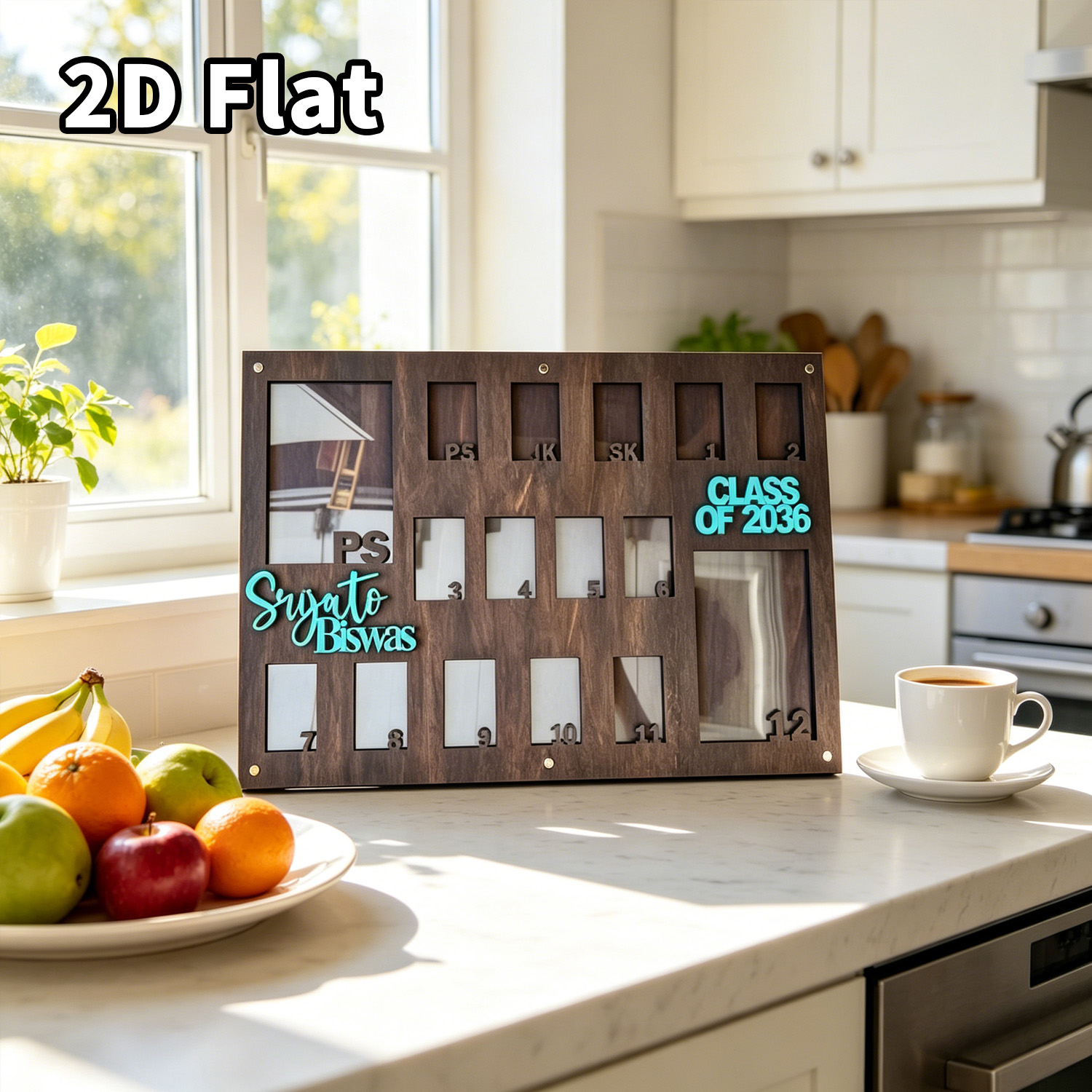 กรอบรูปไม้แบบกำหนดเอง 1 ชิ้น ป - Baby Nursery Room บทวิจารณ์และราคา