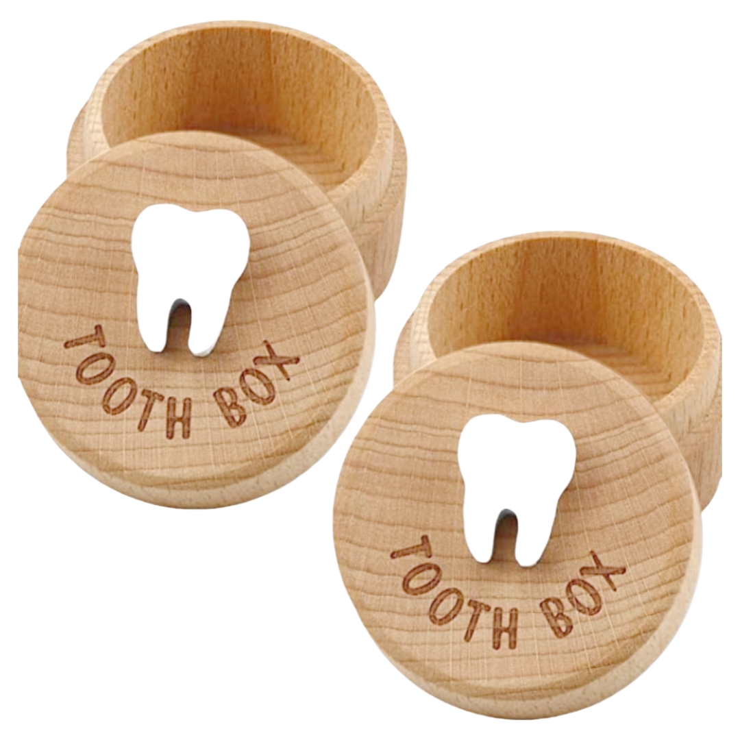 1 ชิ้นไม้เด็กฟัน Keepsake กล่อ - Baby Keepsake Box บทวิจารณ์และราคา