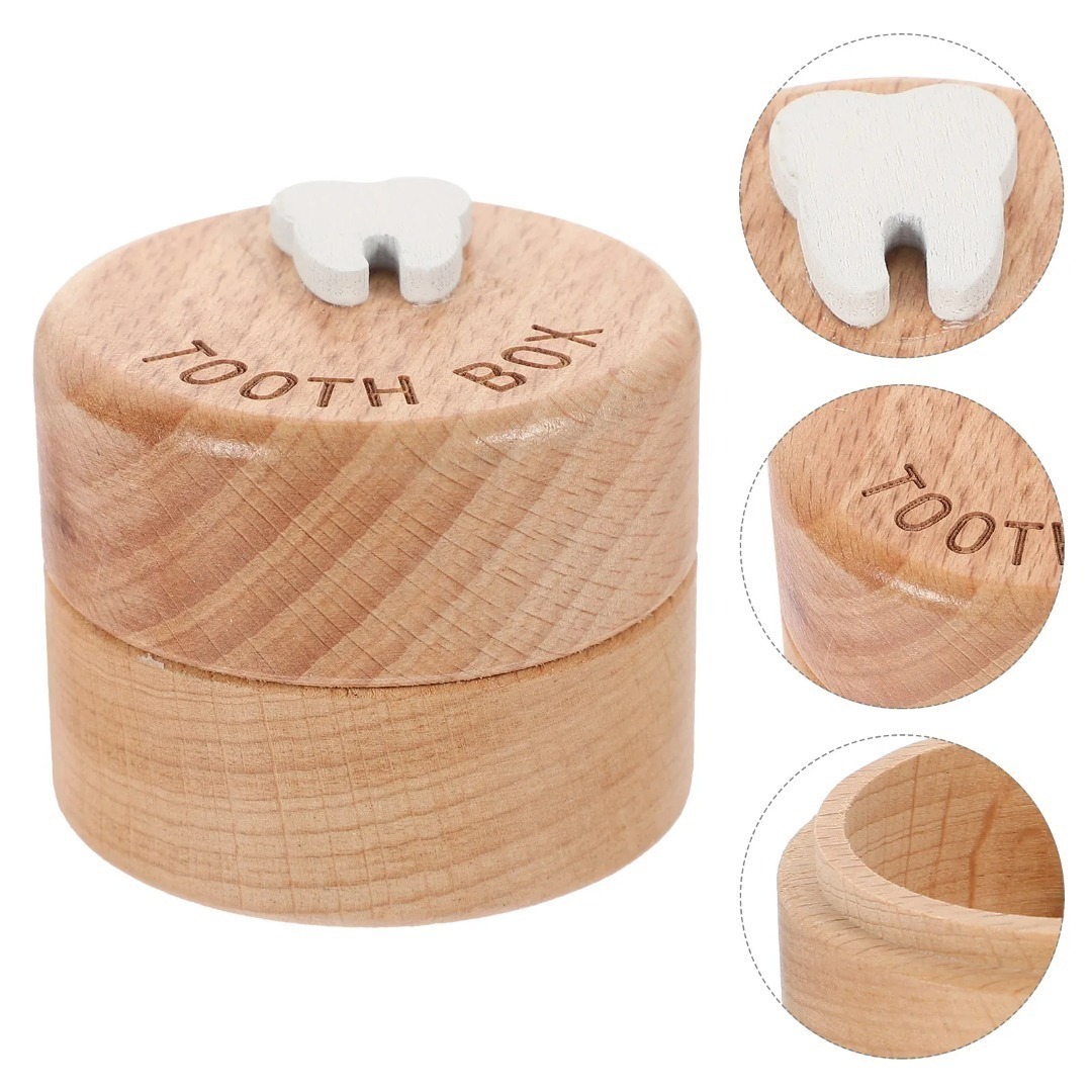 1 ชิ้นไม้เด็กฟัน Keepsake กล่อ - Baby Keepsake Box บทวิจารณ์และราคา