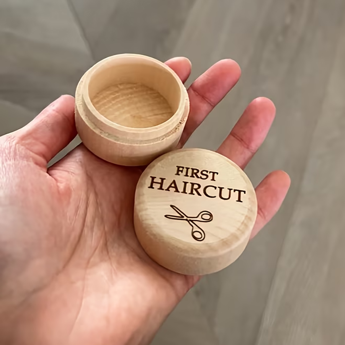 กล่องเก็บผมทารกแรกเกิด ทำจากไม - Baby Keepsake Box บทวิจารณ์และราคา