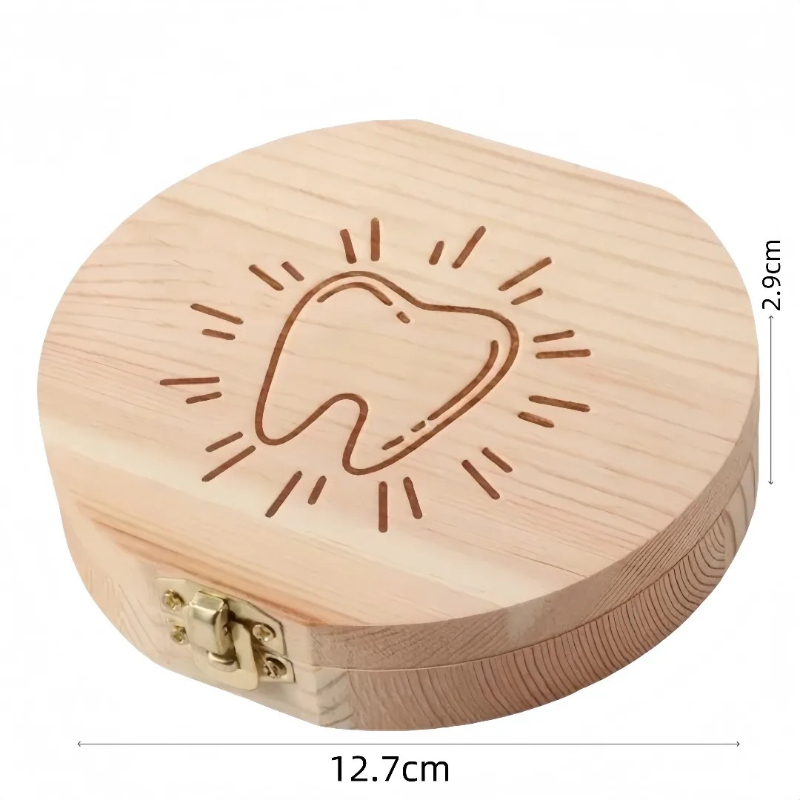 กล่องเก็บฟันน้ำนมเด็ก 4 ชุด ทำ - Baby Keepsake Box บทวิจารณ์และราคา