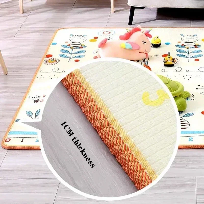 แผ่นรองคลานเด็ก ลายการ์ตูน หนา - Baby Nursery Game บทวิจารณ์และราคา