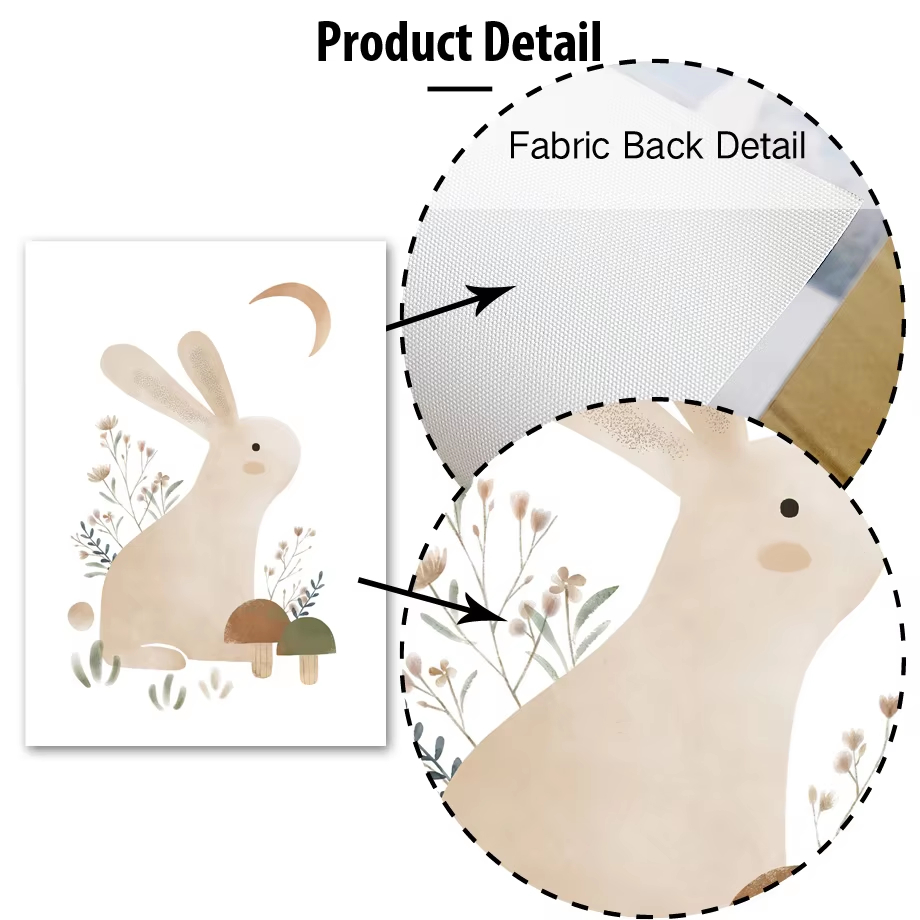 Boho กระต่าย Fox Hedgehog Bird - Baby Nursery Mirror บทวิจารณ์และราคา