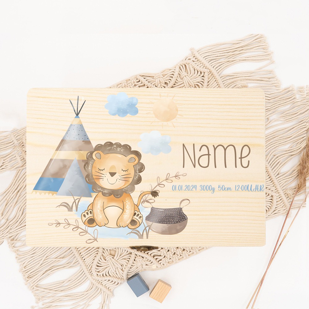 ส่วนบุคคลกล่องหน่วยความจําเด็ก - Baby Keepsake Box บทวิจารณ์และราคา
