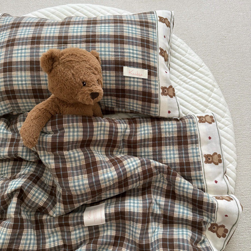 ผ้านวมผ้าลินินตารางระบายอากาศส - Baby Nursery Quilts บทวิจารณ์และราคา