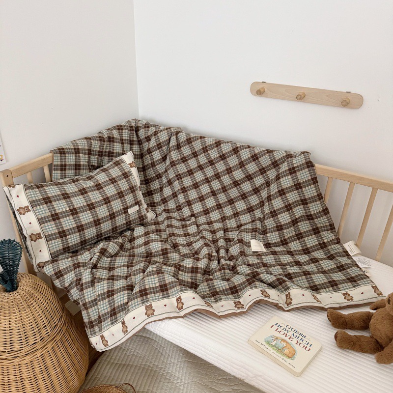 ผ้านวมผ้าลินินตารางระบายอากาศส - Baby Nursery Quilts บทวิจารณ์และราคา
