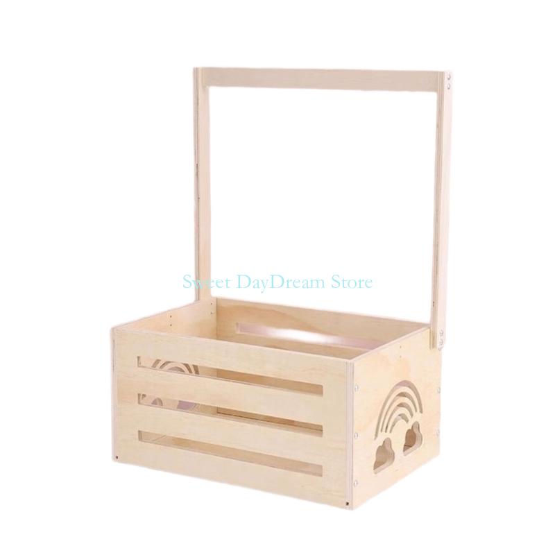Y88C Wooden Baby Showers ของขว - Baby Nursery Basket บทวิจารณ์และราคา