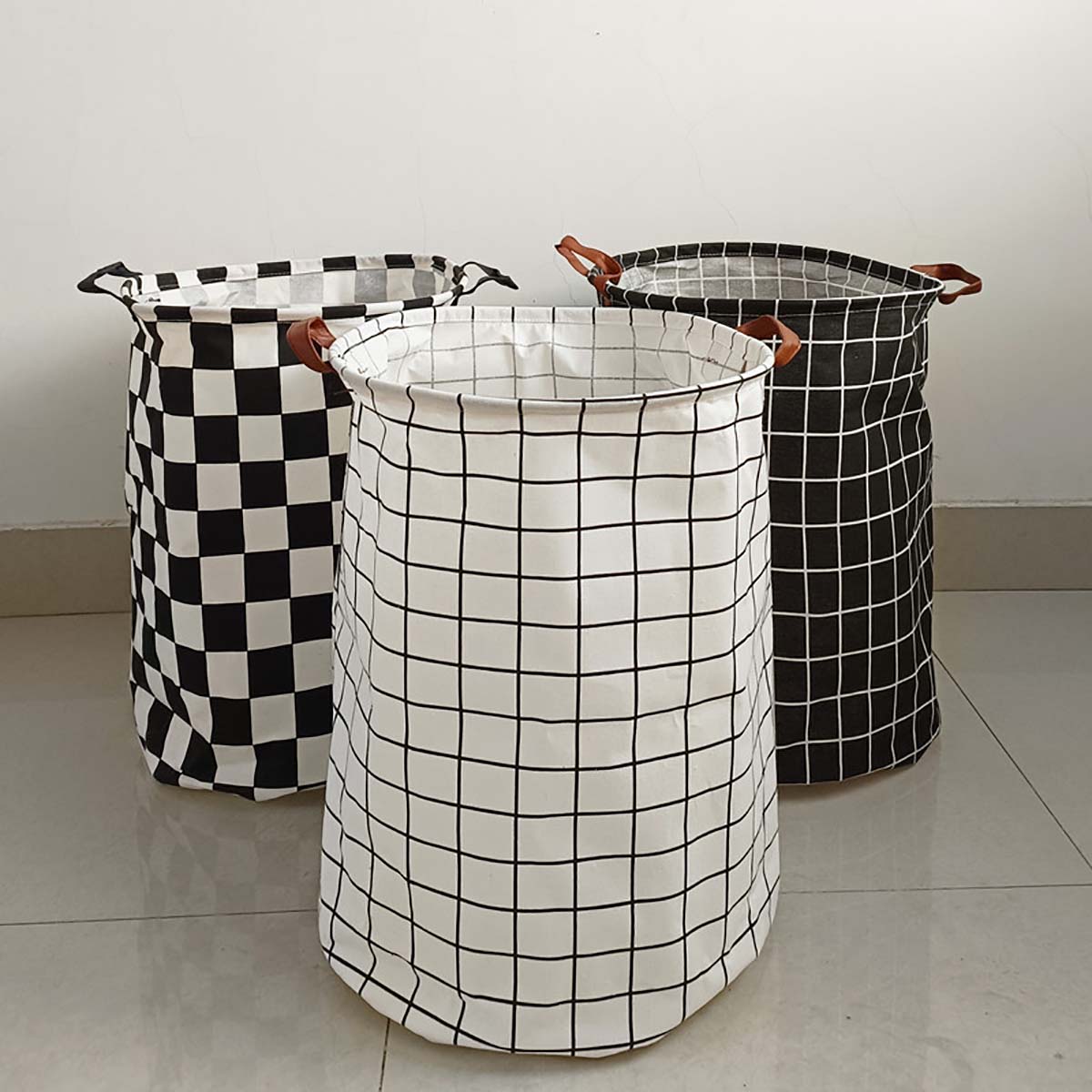 โมเดิร์นลายสก๊อตผ้าใบตะกร้าเก็ - Baby Nursery Basket บทวิจารณ์และราคา