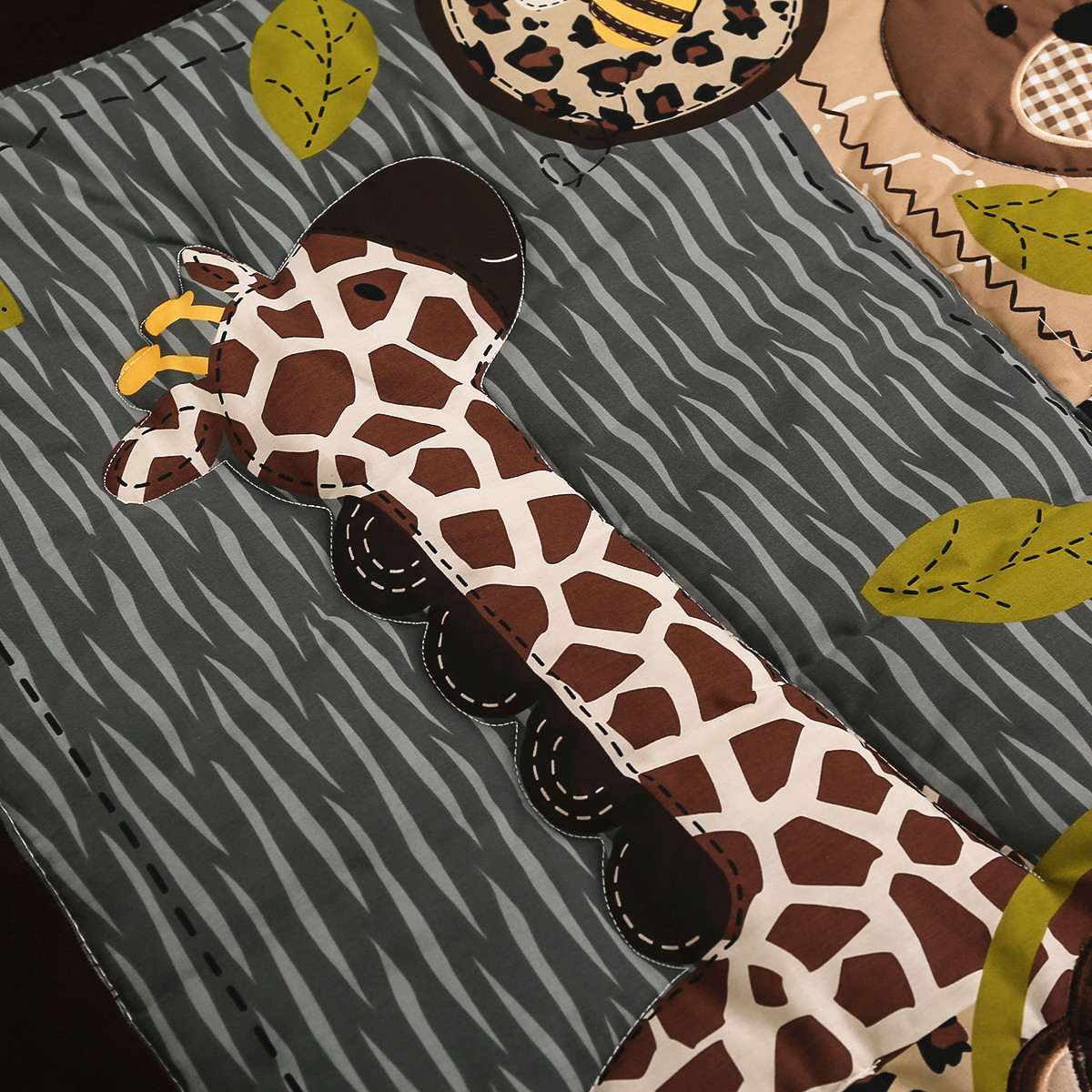 3 ชิ้นปักทารกแรกเกิด Cot ชุดเค - Baby Nursery Quilts บทวิจารณ์และราคา
